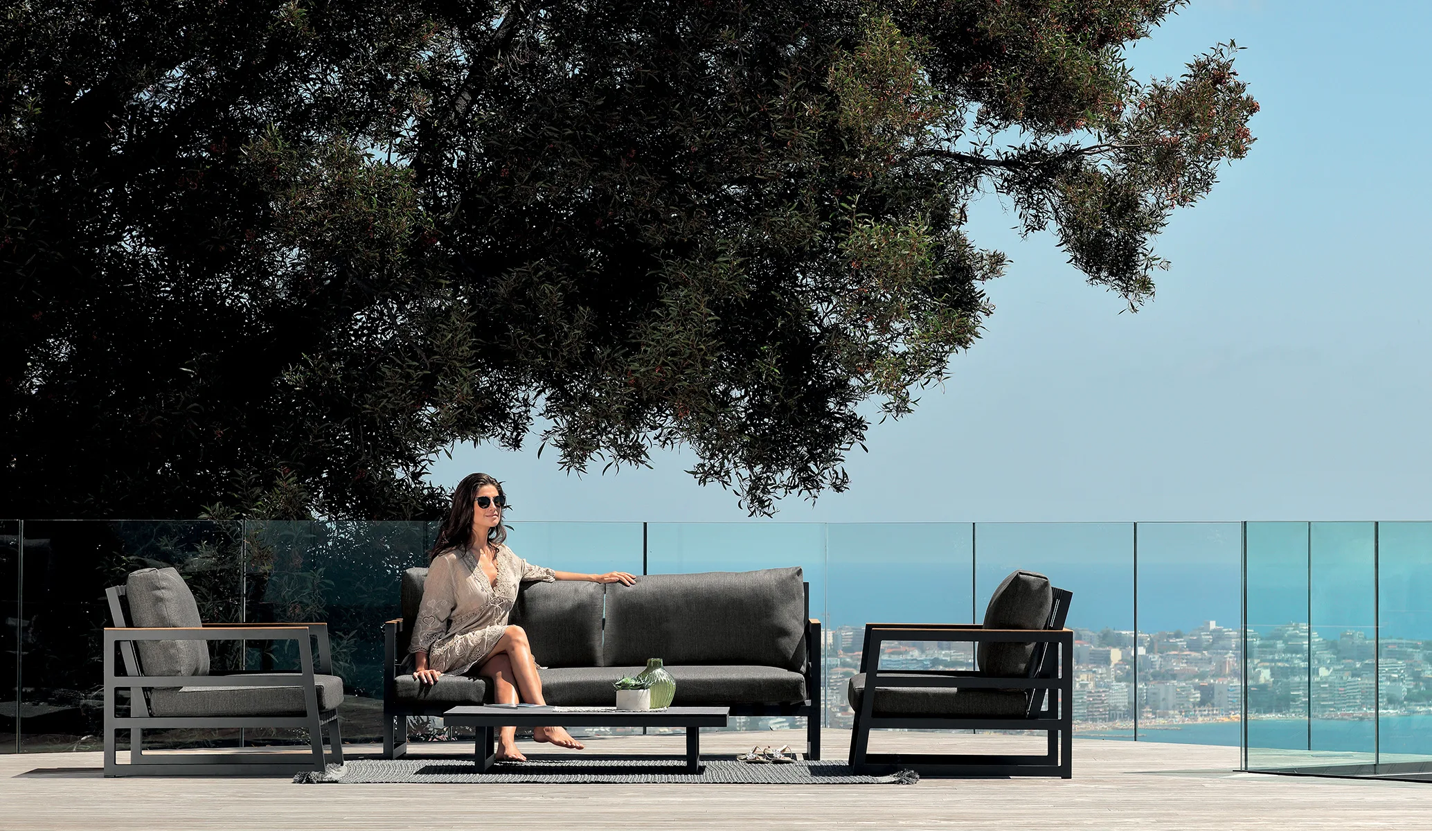 Talenti Alabama Alu, living armchair