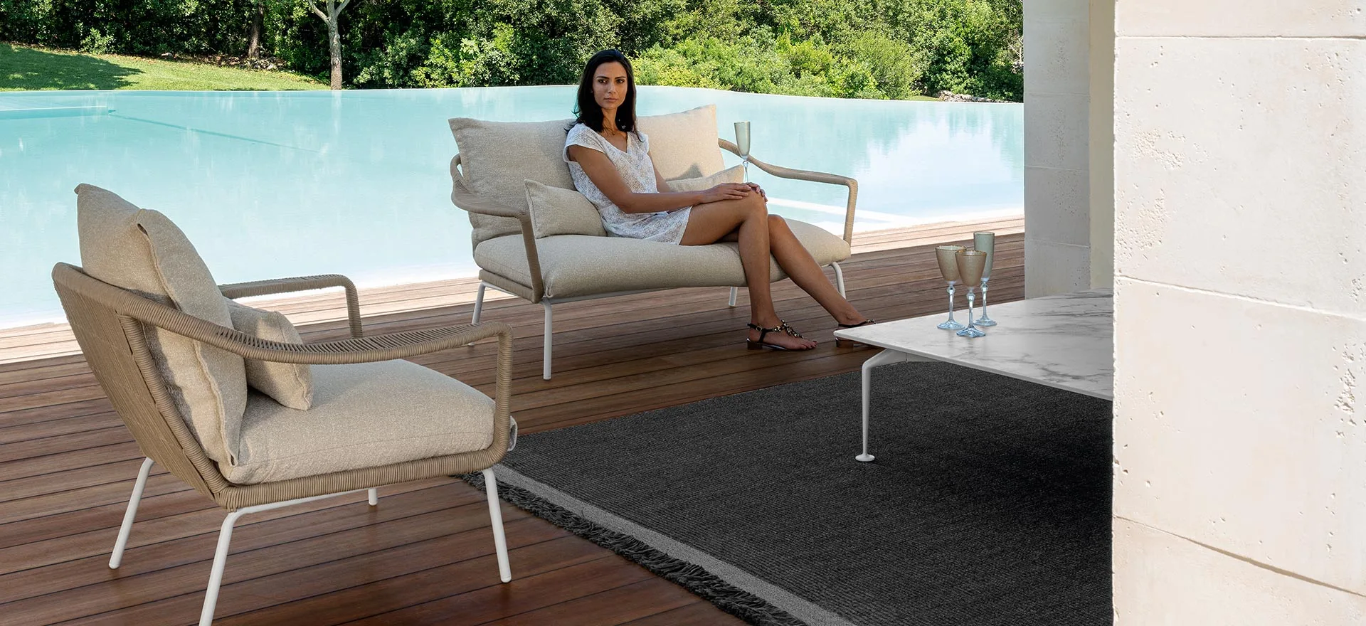 Talenti Cruise alu, coffee table