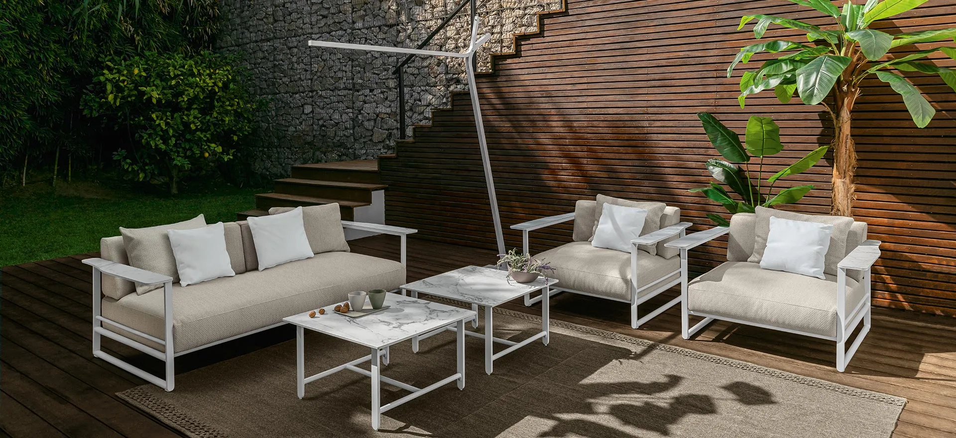 Talenti Riviera on a terrace